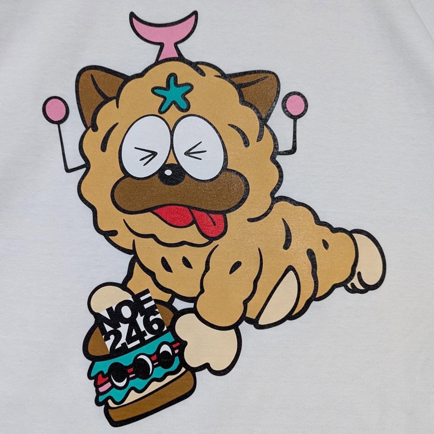 NOE246 獅子丸 Tee - White