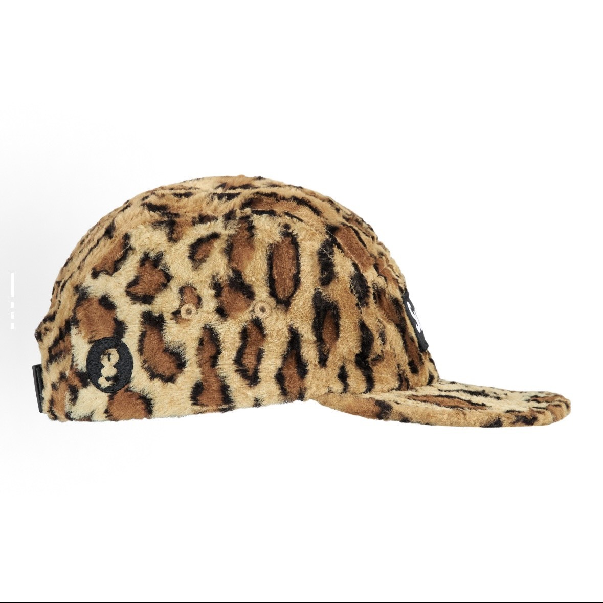 Supreme Goodenough Crushed Rayon Camp Leopard 帽子 豹紋/黑 SS25H93