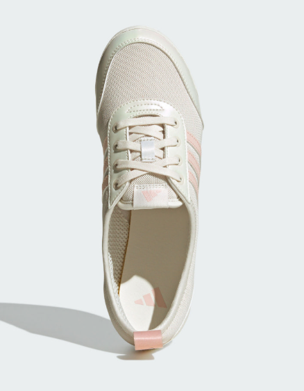 Adidas Diona Ballet women's ballet style casual shoes | White and pink light sweet versatile shoes /JUN25