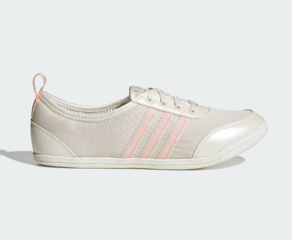 Adidas Diona Ballet women's ballet style casual shoes | White and pink light sweet versatile shoes /JUN25