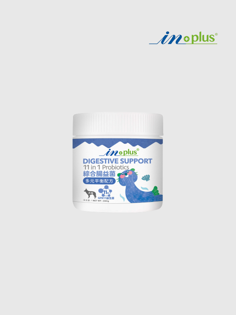【IN-Plus】11合1綜合腸益菌 多元平衡配方｜狗狗保健品