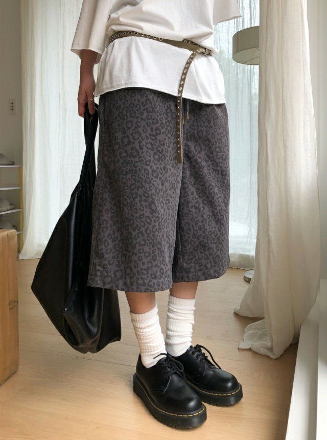 豹紋短褲 COSTES-034P