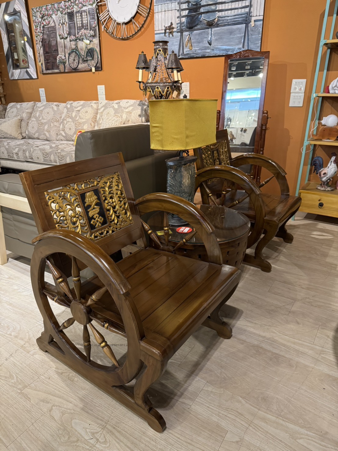 【福利出清】小圓桌/車輪椅