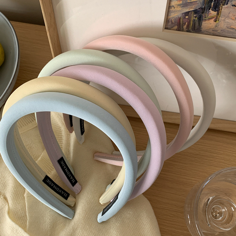 [2 FOR RM10] Minimalist Macaron-Colored Padded Headband