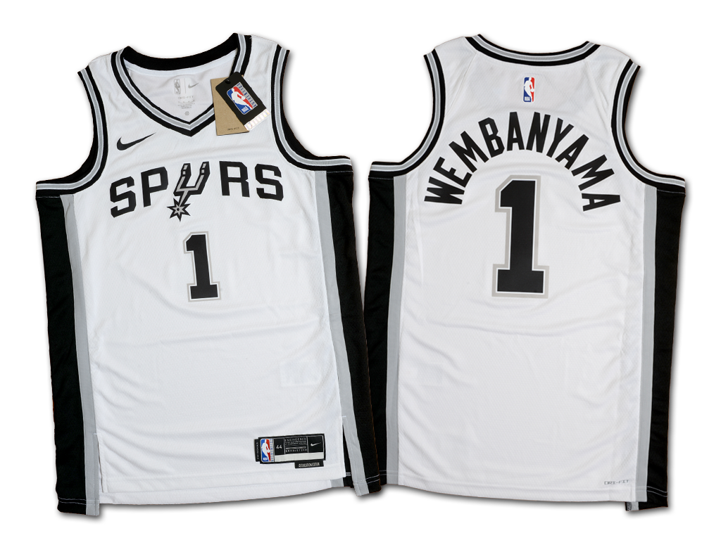 Nike 聖安東尼奧馬刺隊 Victor Wembanyama 聯盟版 Swingman 球衣