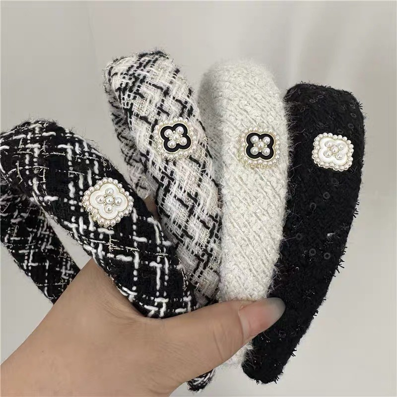 Korean Style Elegant Camellia Headband