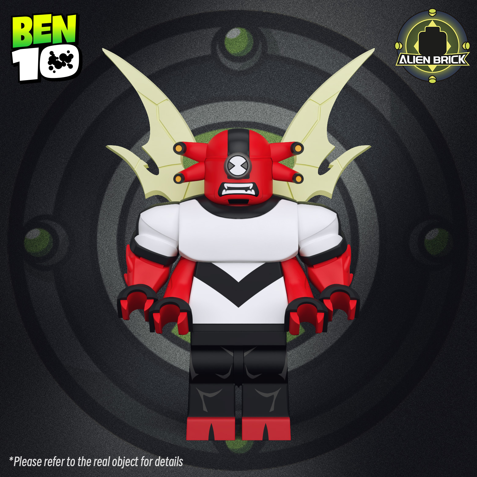 [Alien brick][Preorder] Ben 10 - Stinkarms monster [PADprinted]