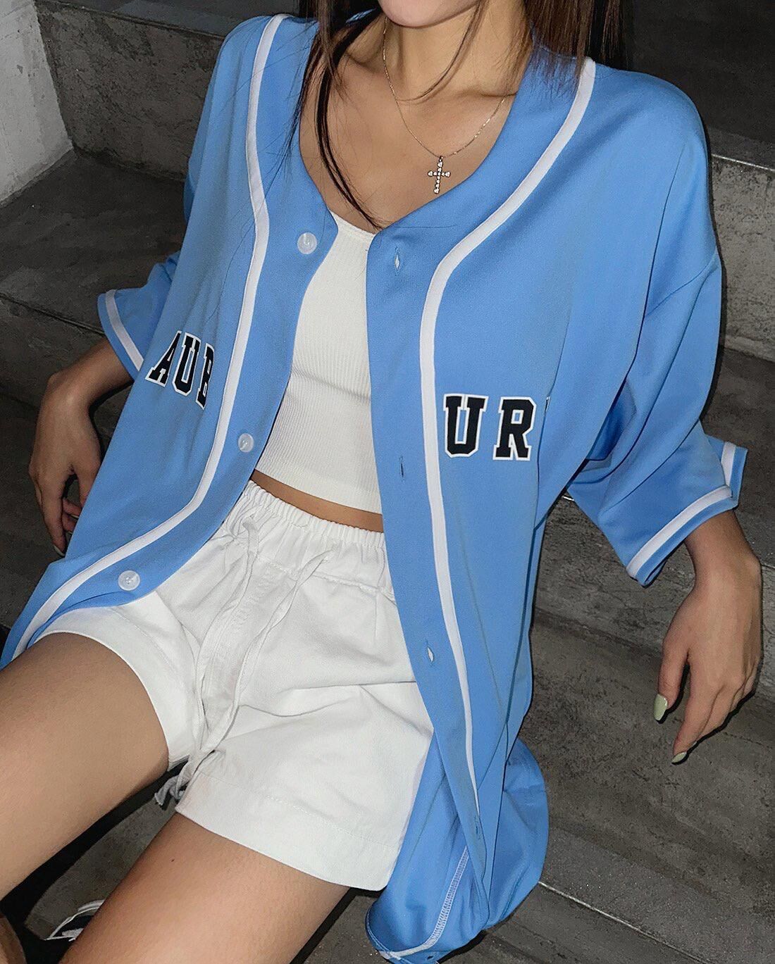 英文字開胸短袖Tee TAC-0239JK