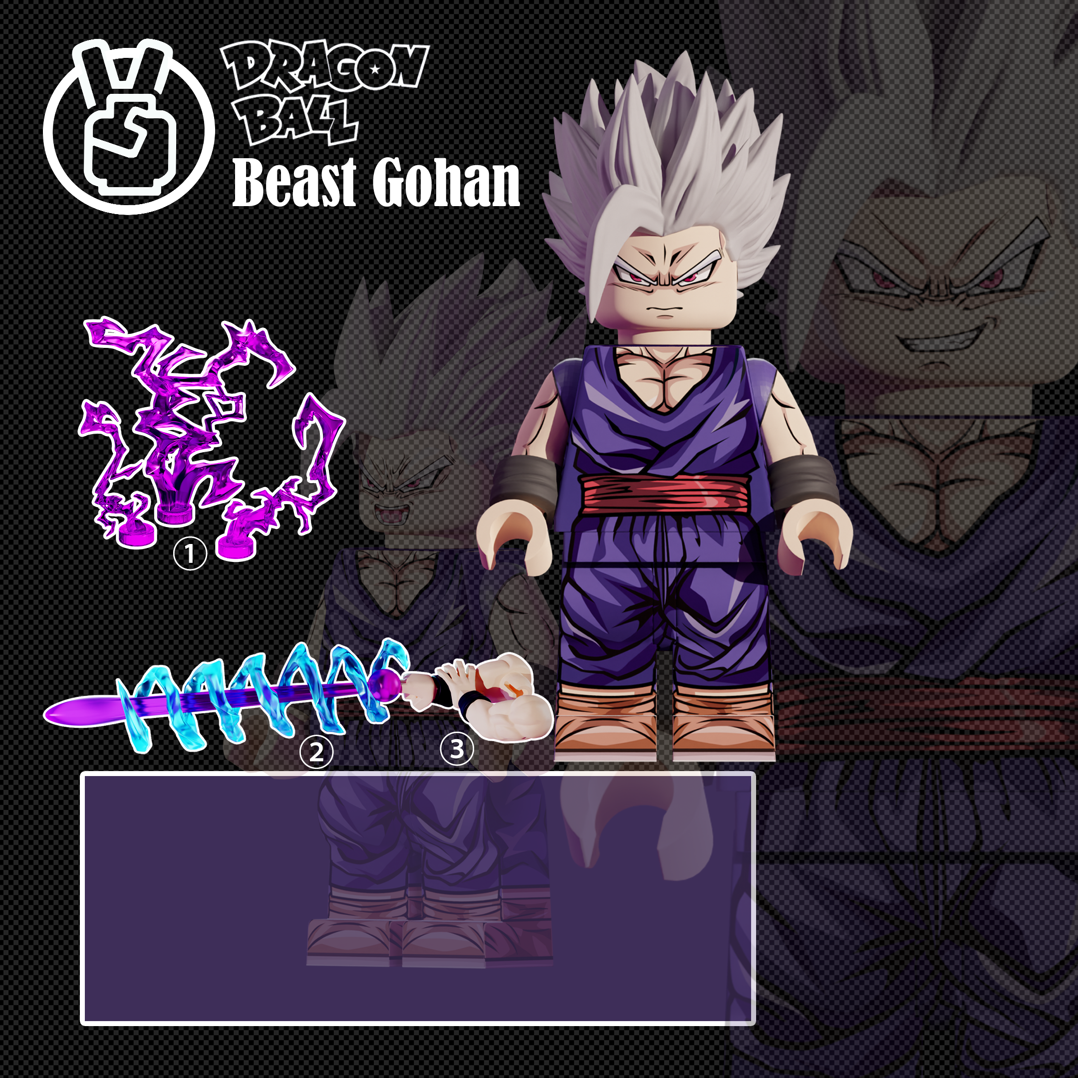 【預訂】【V -Sign】獸悟飯