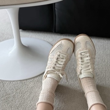 <快速出貨> ADIDAS SAMBA OG  編織奶杏