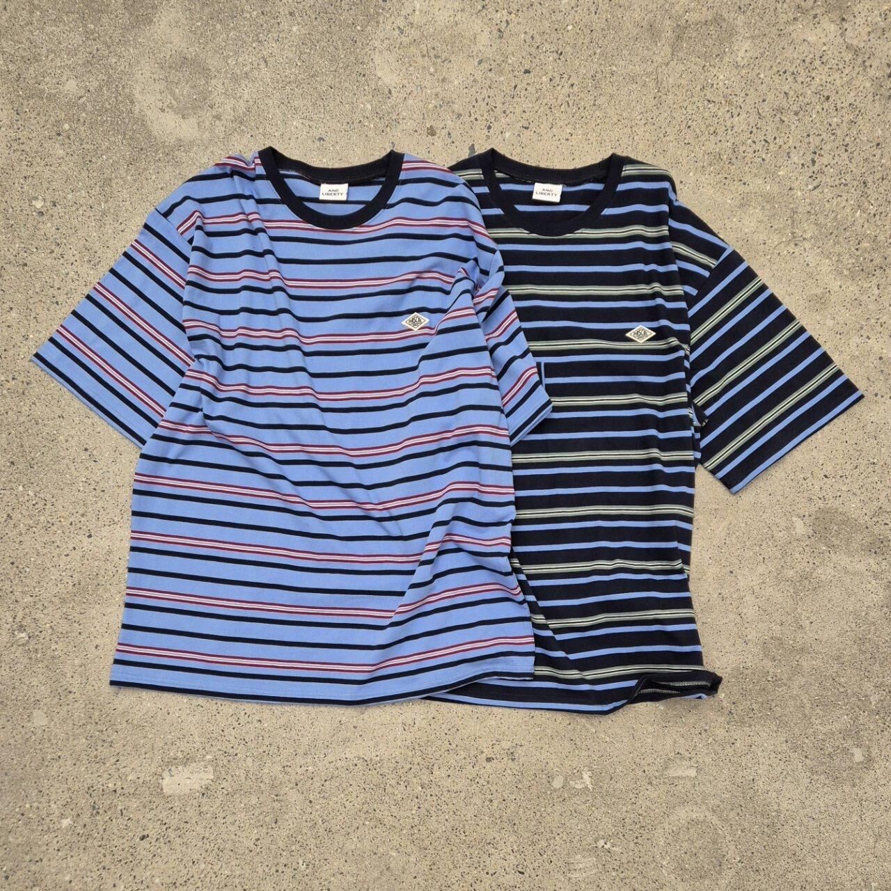 橫間短袖Tee And Liberty-038T