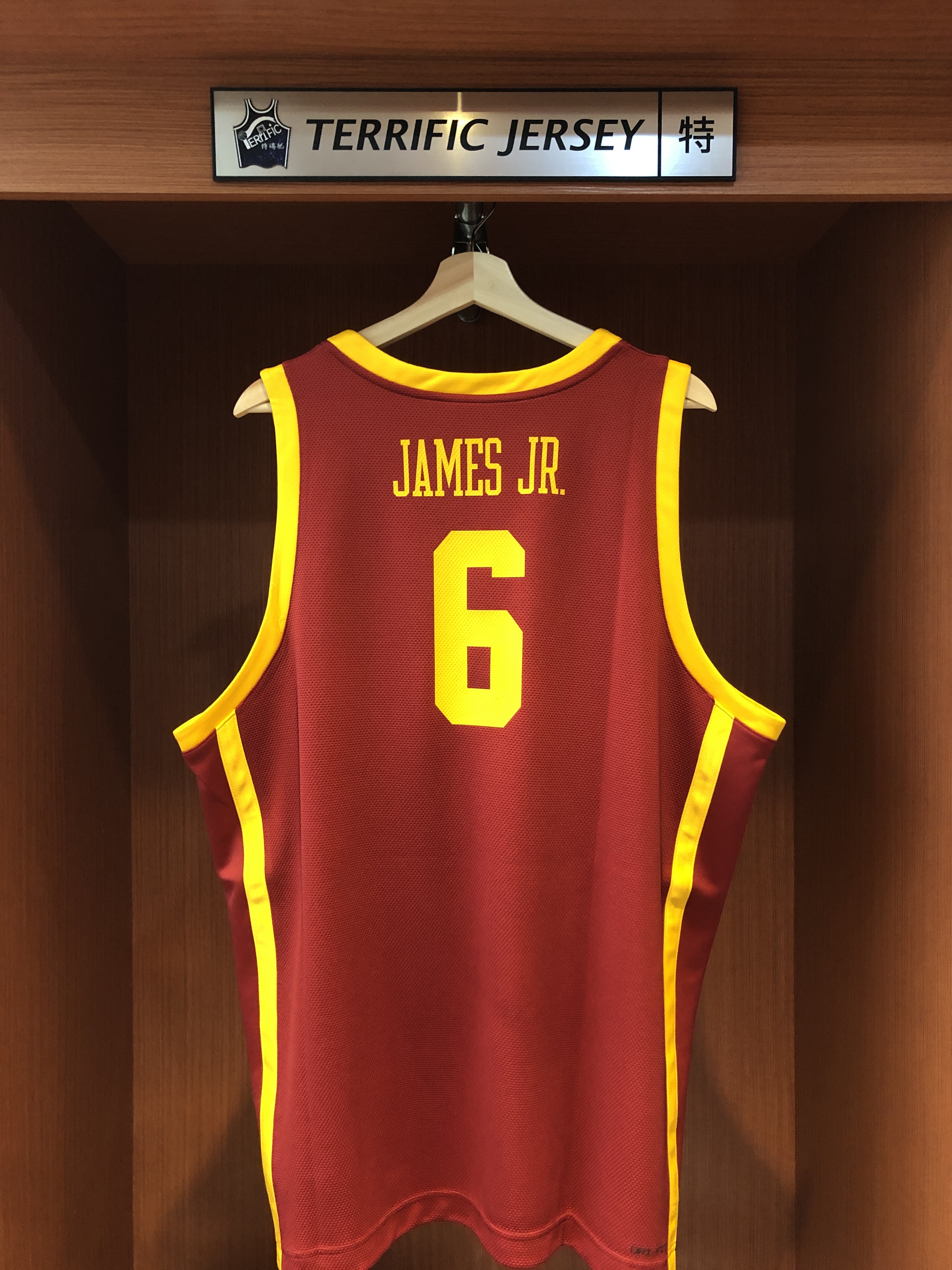 NCAA球衣 Bronny James 南加州大學酒紅 USC Nike Swingman 球迷版 燙印 全新