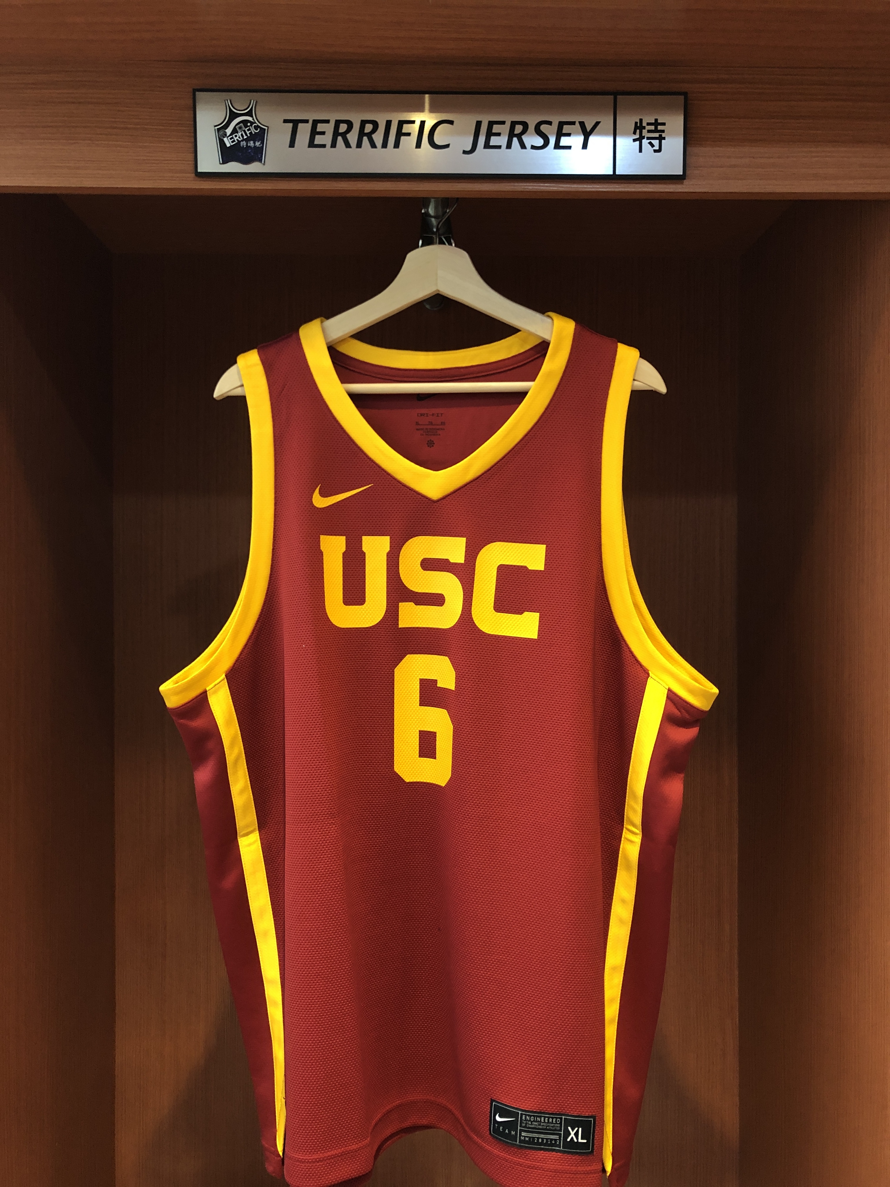 NCAA球衣 Bronny James 南加州大學酒紅 USC Nike Swingman 球迷版 燙印 全新