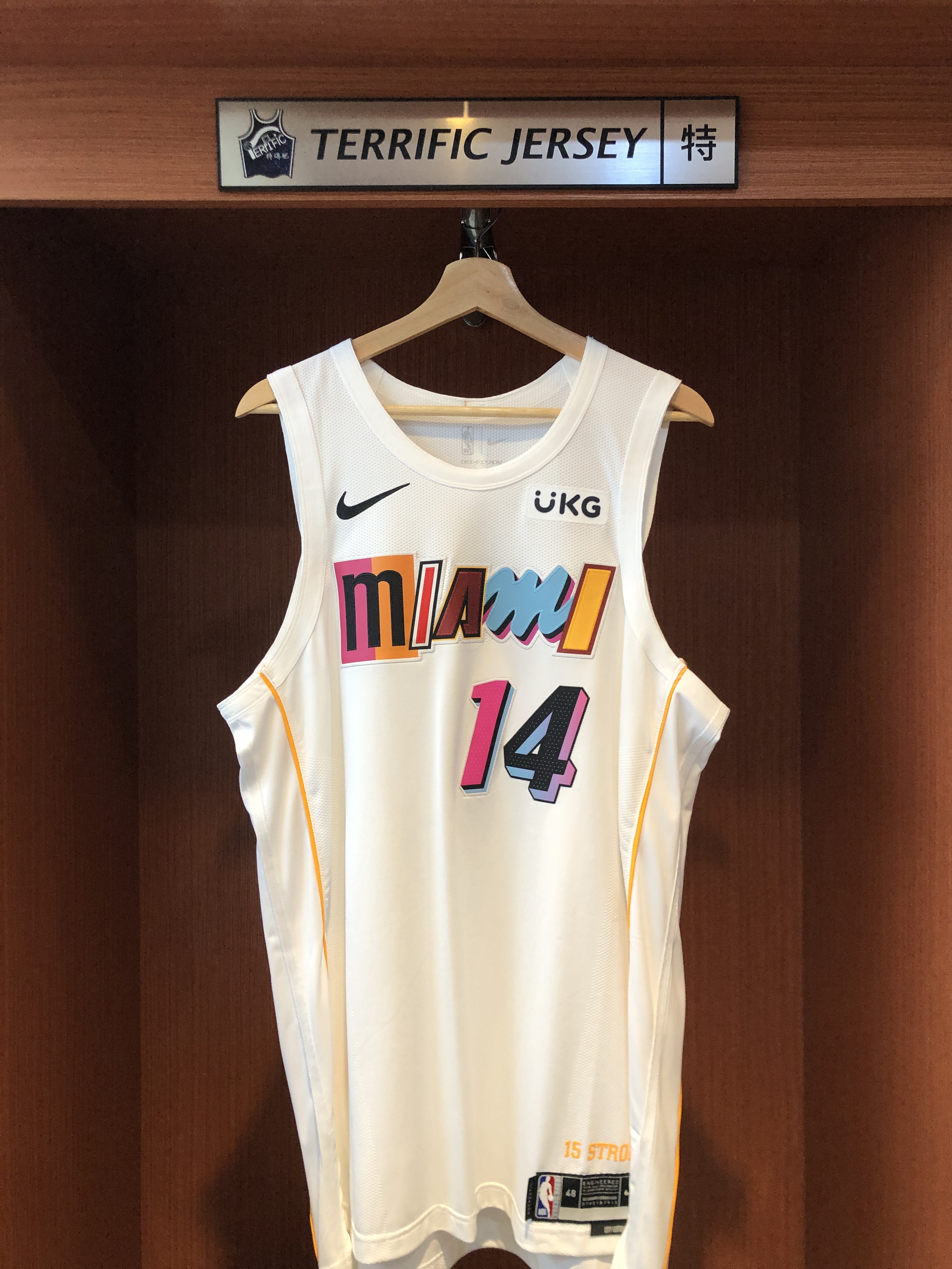 NBA球衣 Tyler Herro 邁阿密熱火城市 白 City Nike Authentic 球員版 電繡 含贊助商標 全新