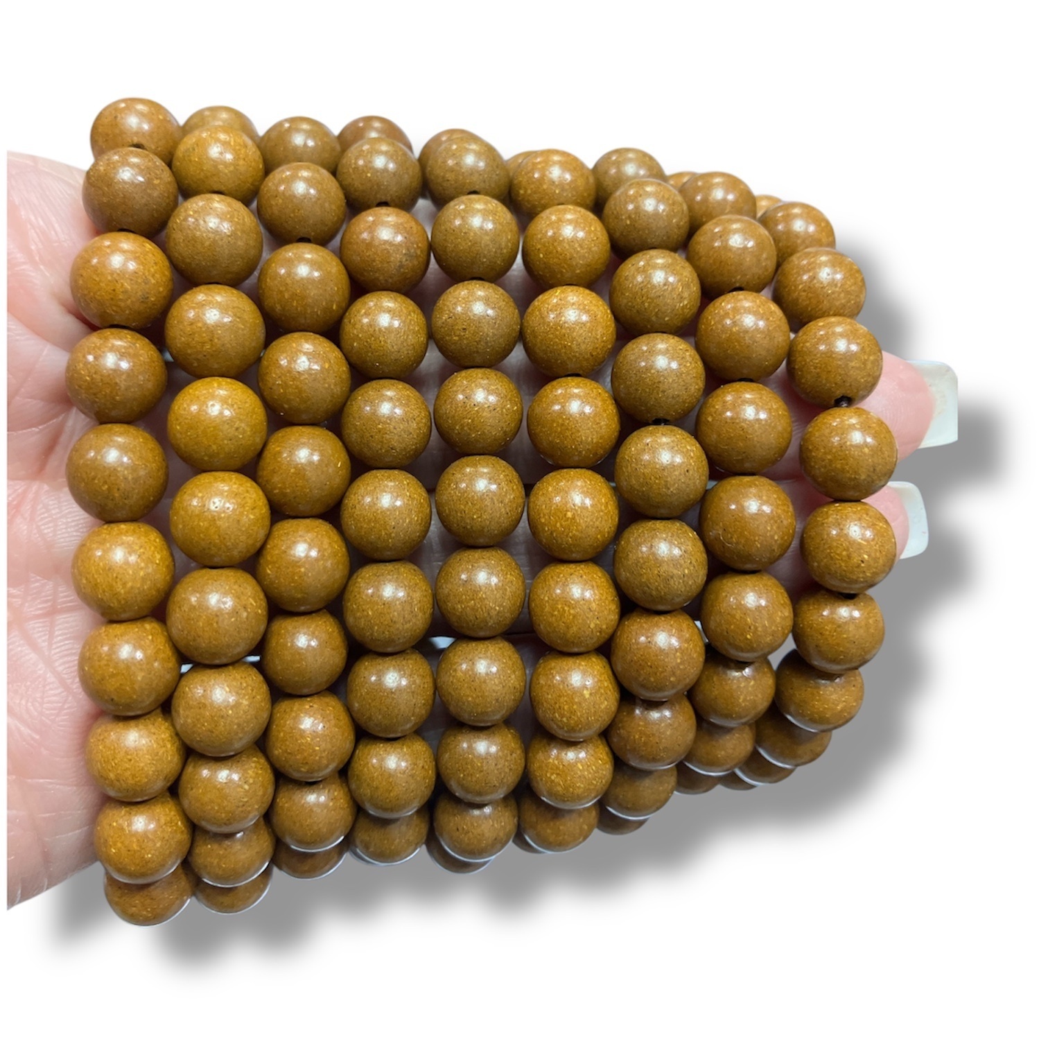 250828 - A47 8mm+梔子花香合香珠手串（顏色有機會存在色差介意勿bid）