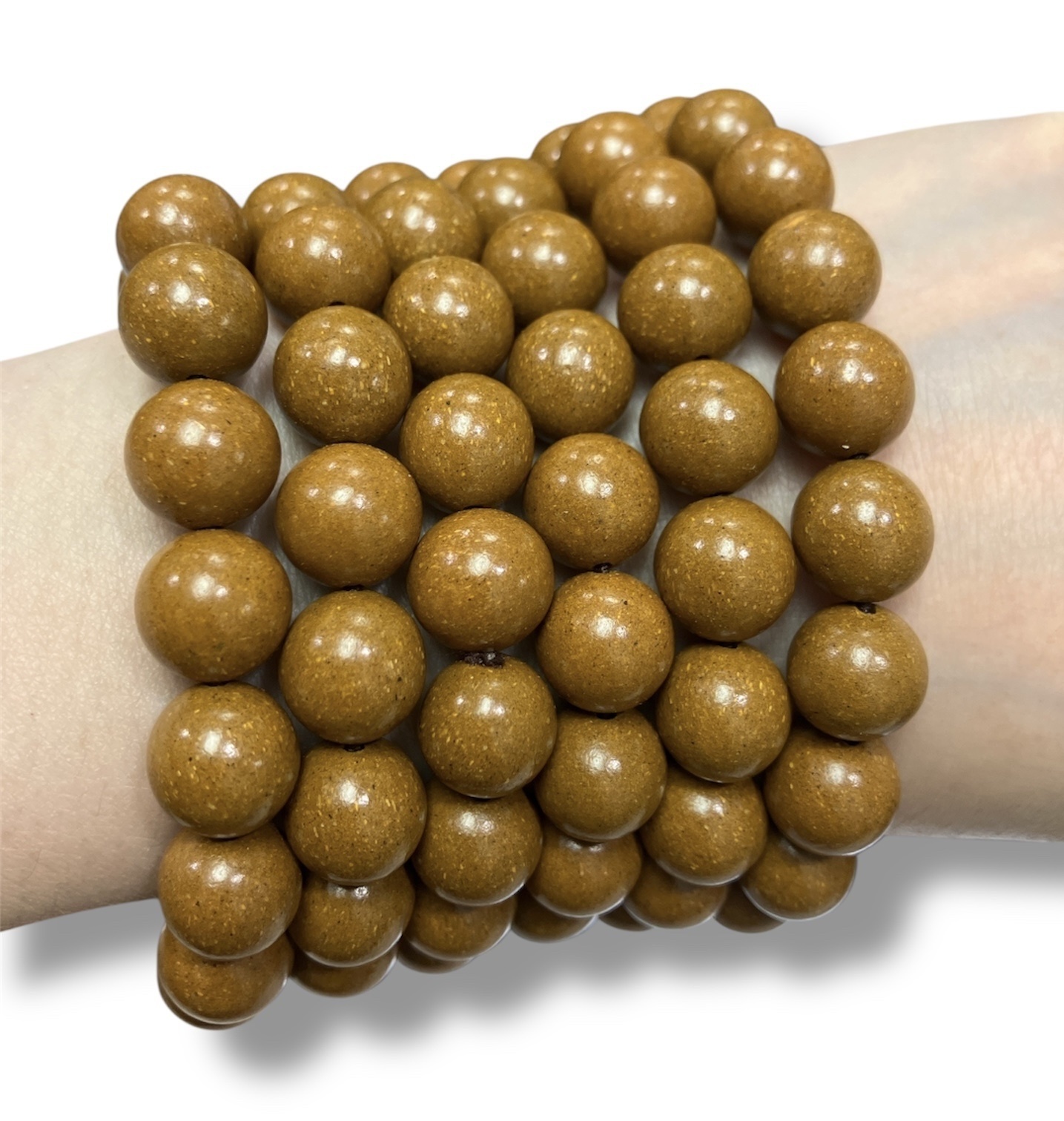 250828 - A48 10mm+梔子花香合香珠手串（顏色有機會存在色差介意勿bid）