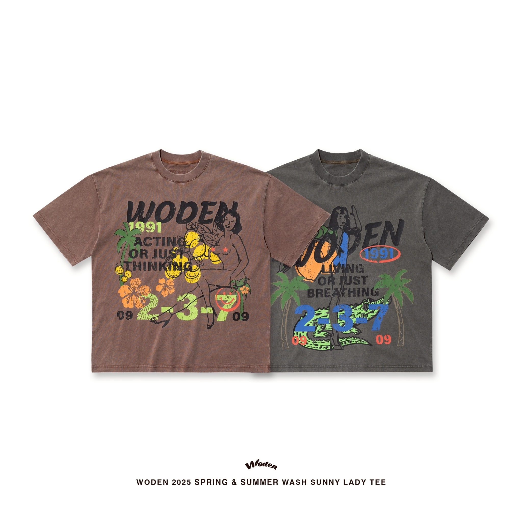 WODEN 2025 Spring & Summer 044 Sunny Lady Tee