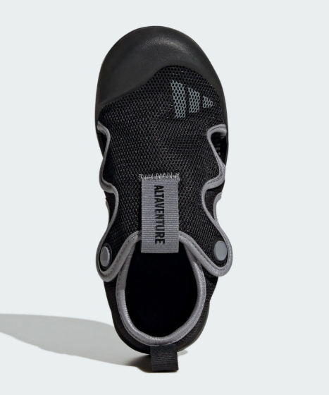 Adidas Altaventure 3 C Sports Sandals for Medium and Large Kids | Summer Anti-slip Water and Land Shoes Children's Lightweight Sandals Black JUN25