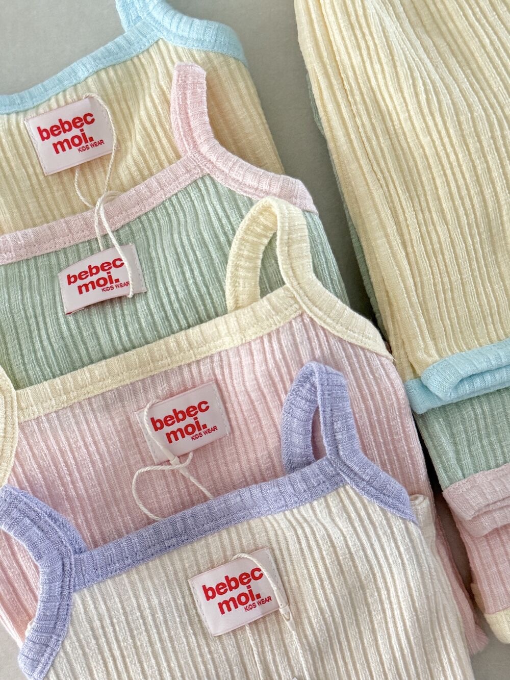 現貨🔥夏日撞色背心套裝SET