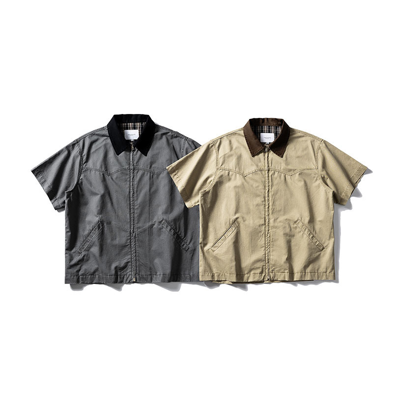 西部工裝拉鍊外衫