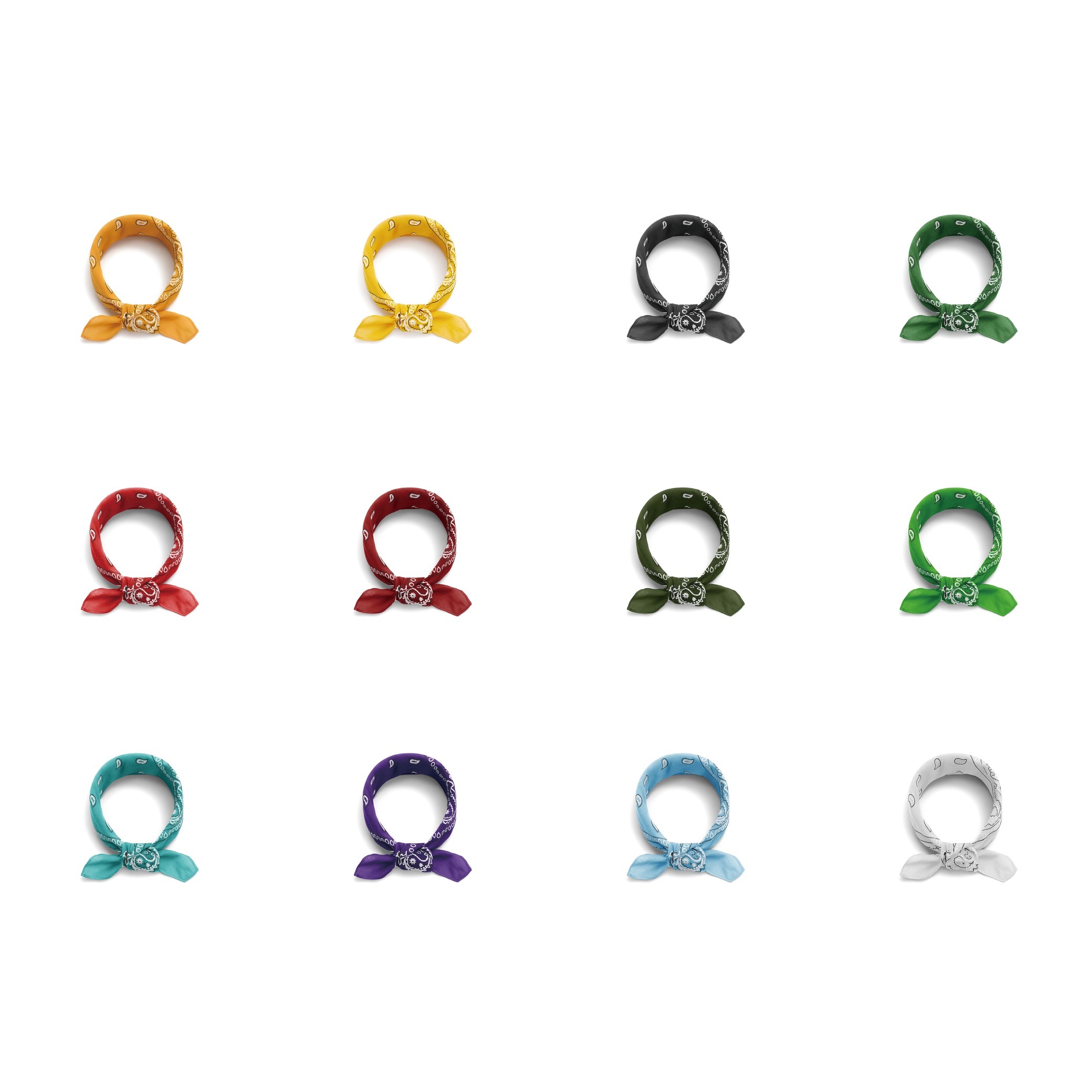 ( L.Village ) Noob - 25SS Vintage Paisley Bandana " V-25SS "