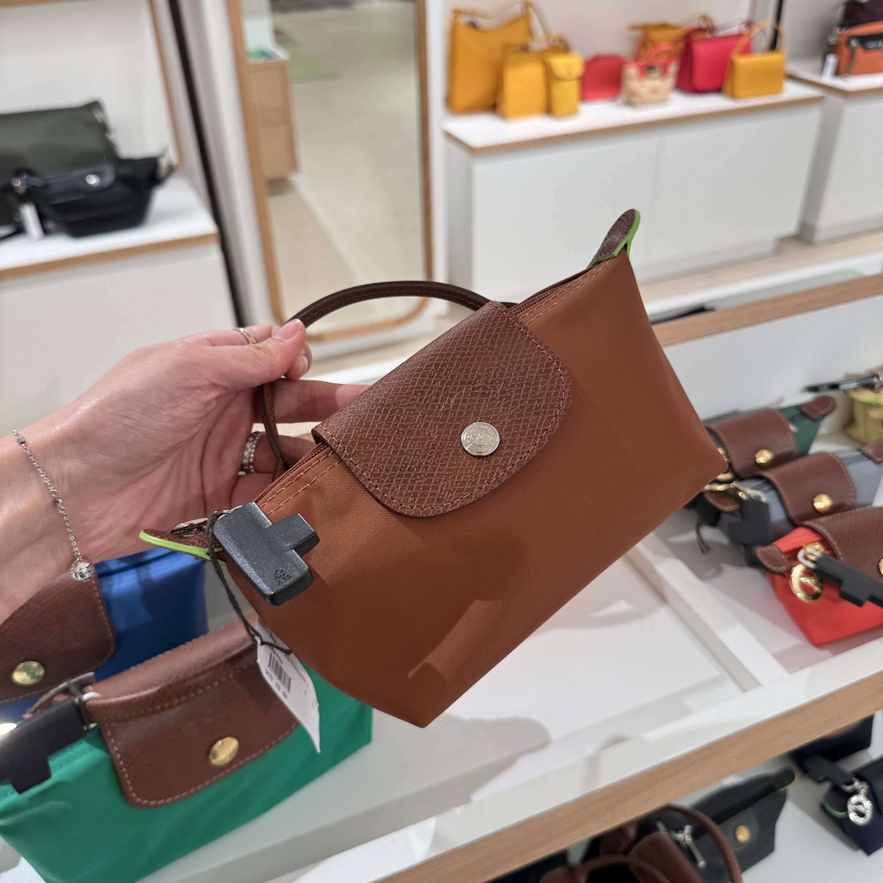 Longchamp classic nylon mini tote bag 4 colors 34175