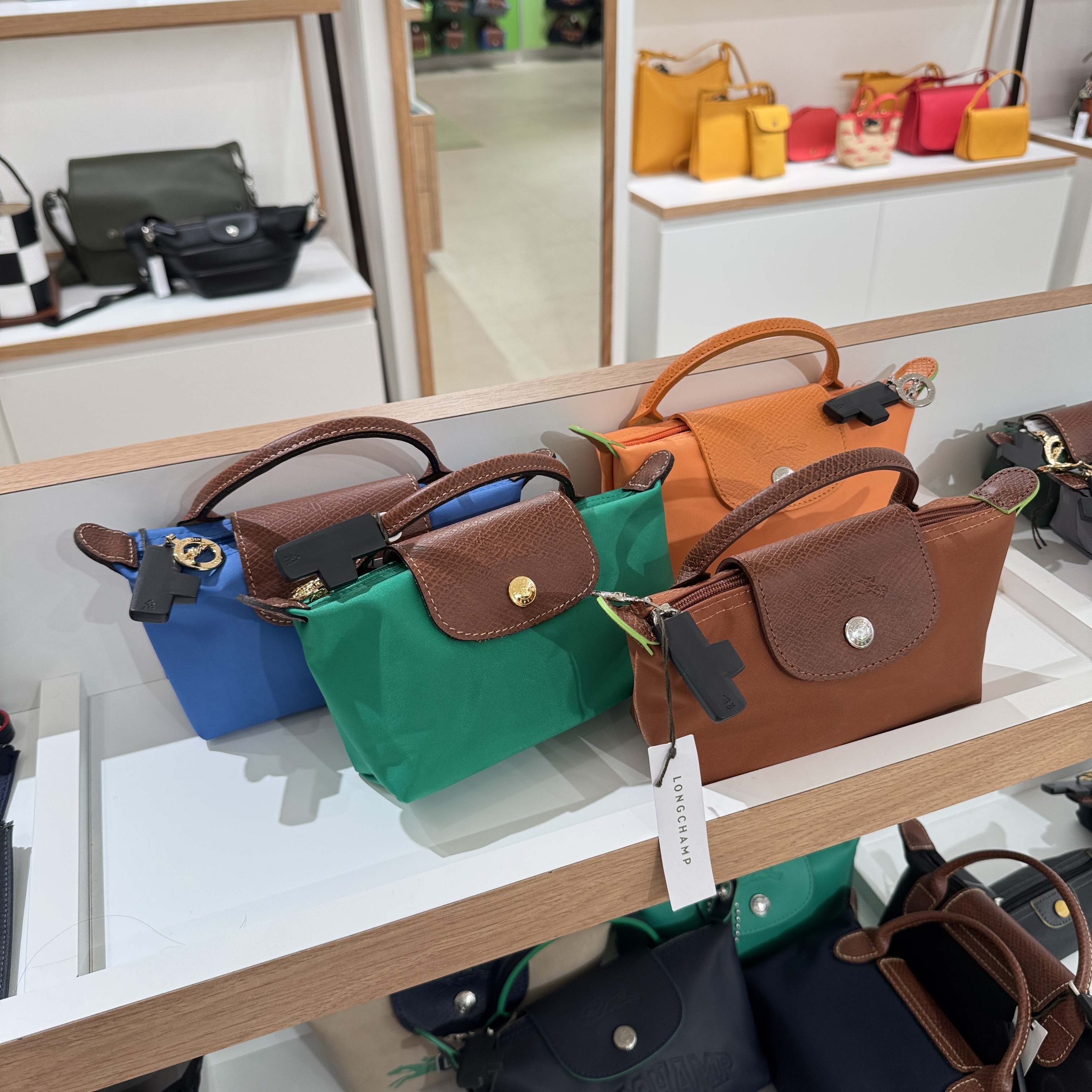 Longchamp classic nylon mini tote bag 4 colors 34175