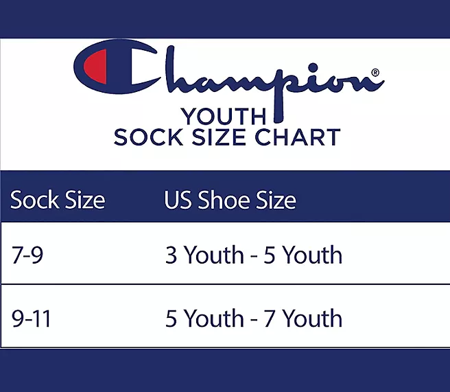 【預購】Champion G062055 童裝襪8對裝