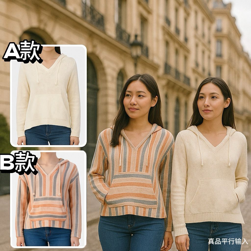 【現貨】Lucky Brand G062010 女裝針織連帽衫