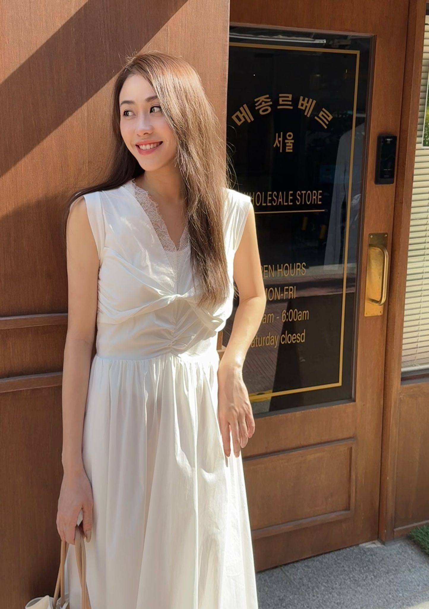 OP#7362🤍Twisted Deep V One Piece