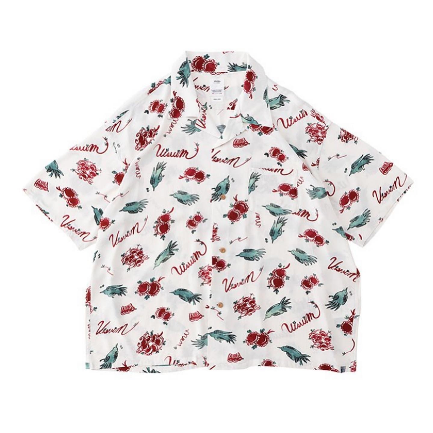 LAST PCS: VISVIM WALLIS SHIRT S/S SUNNYBIRD - RED SIZE 3 PRE ORDER ITEM (預訂中)