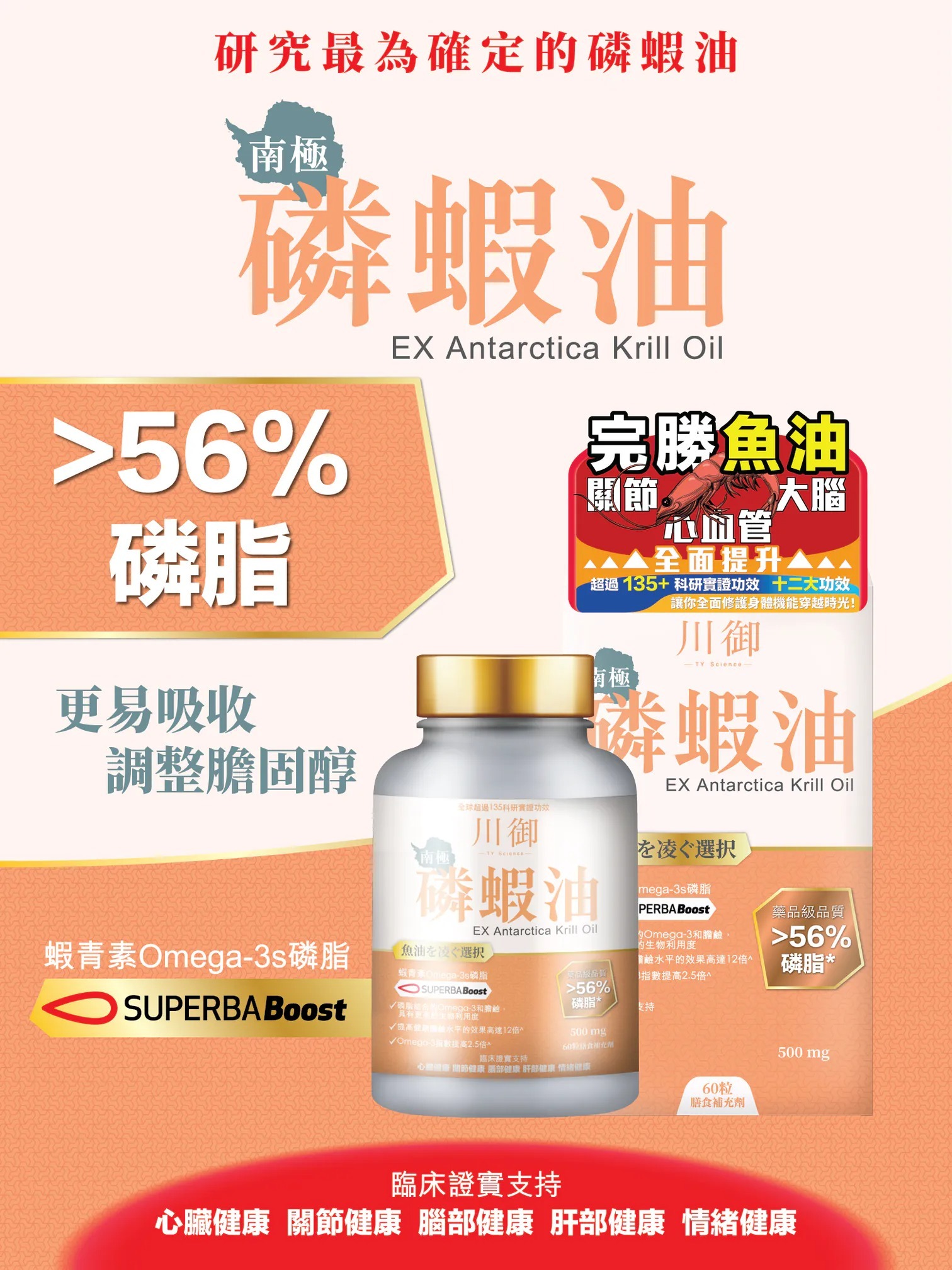 川御 - 南極磷蝦油｜蝦青素｜TYS014_ORX01