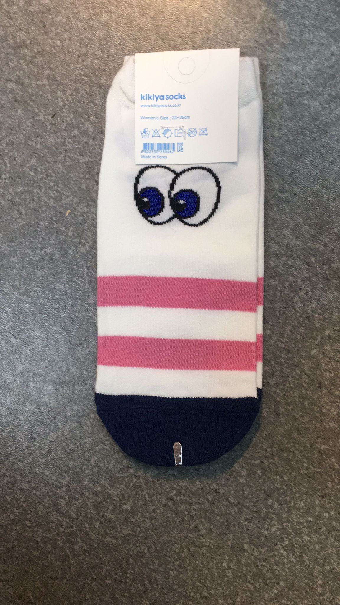 現貨 韓國眼仔大人船襪 (輕微污漬)唔影響穿著,介意勿下單（此為清貨價貨品不設退換）AT5 686