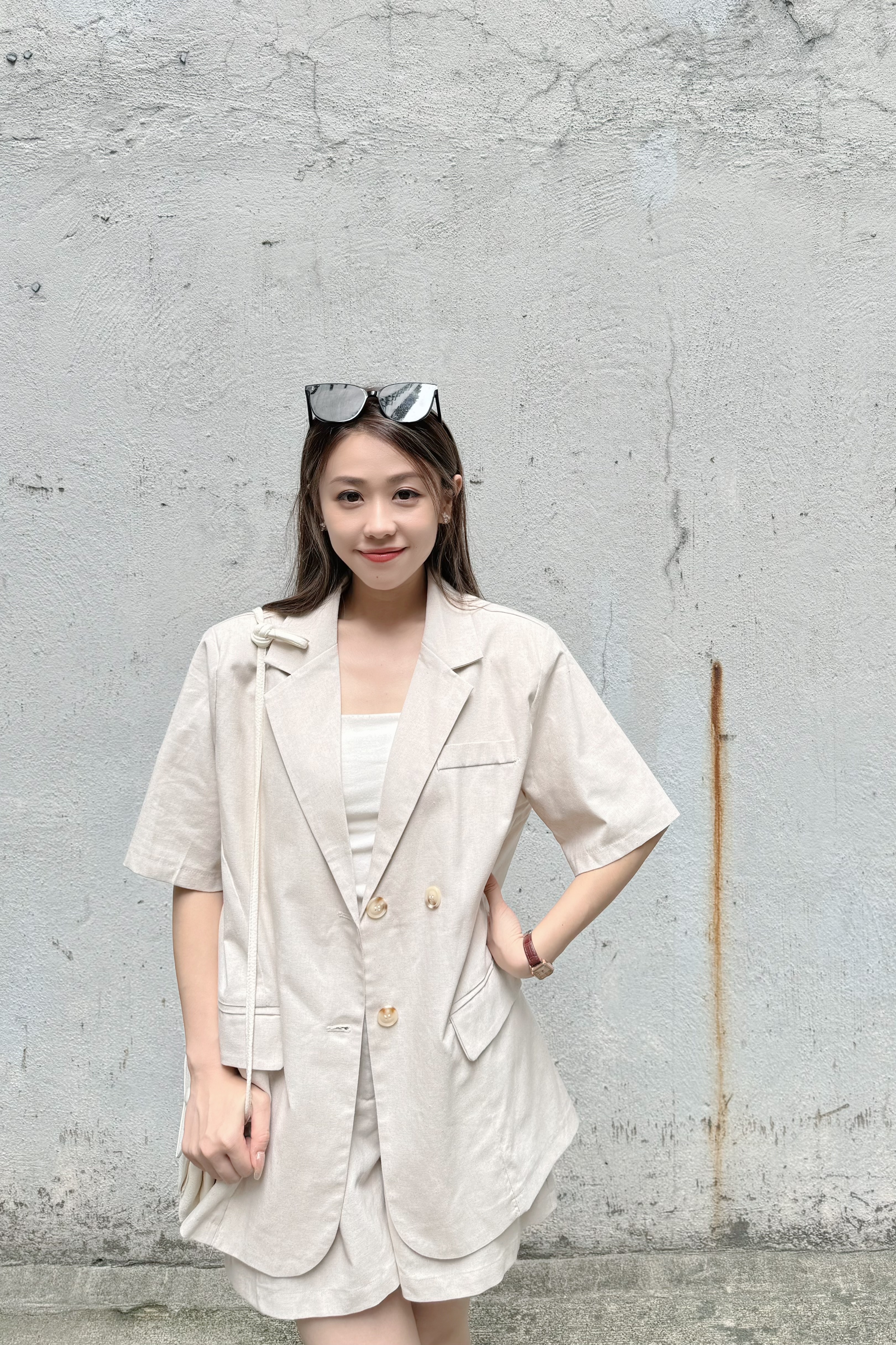 SET#7478🤍CP KING 亞麻set