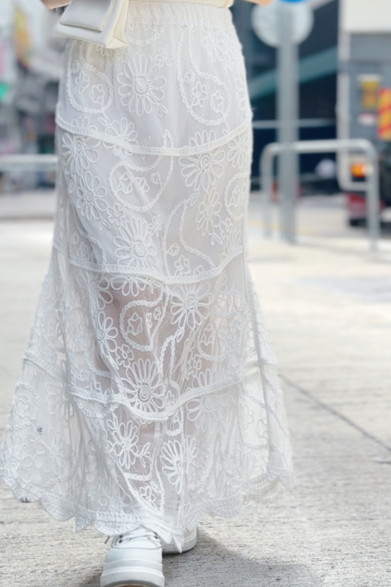 SK#7482🤍Snow White Dress