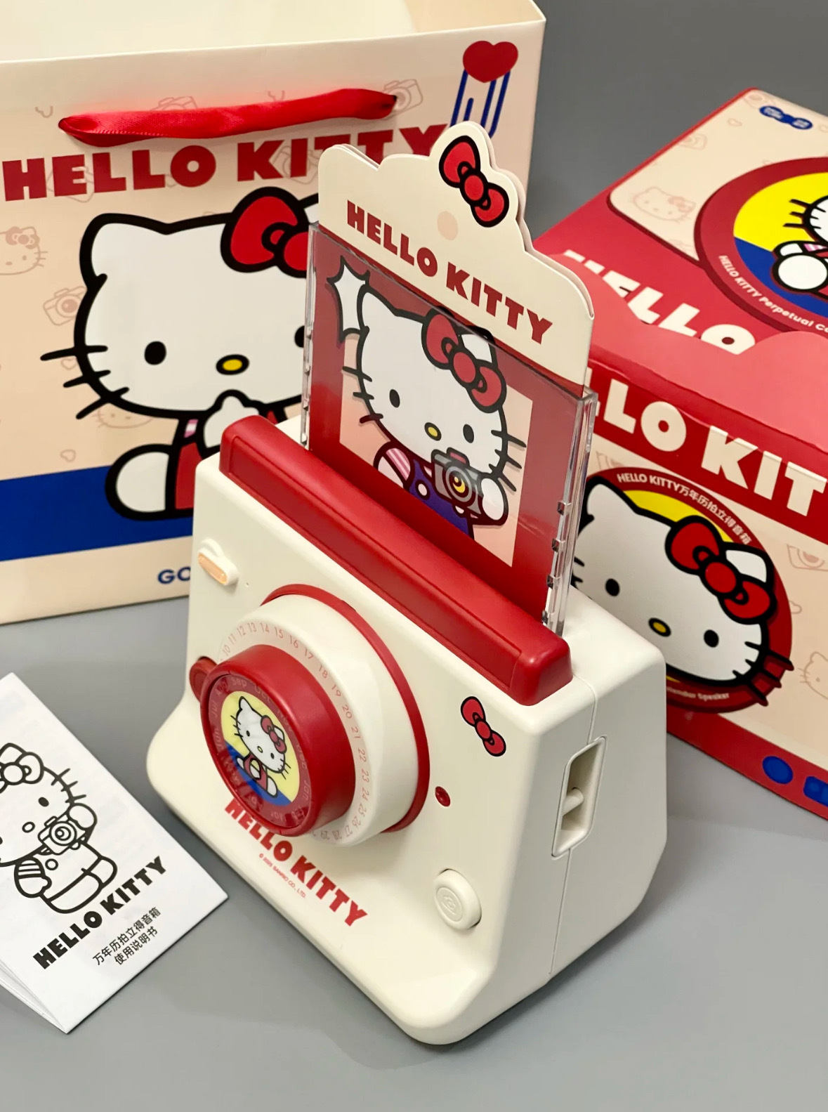 Kitty控必收🌟 三麗鷗Hello Kitty 拍立得造型藍牙音響