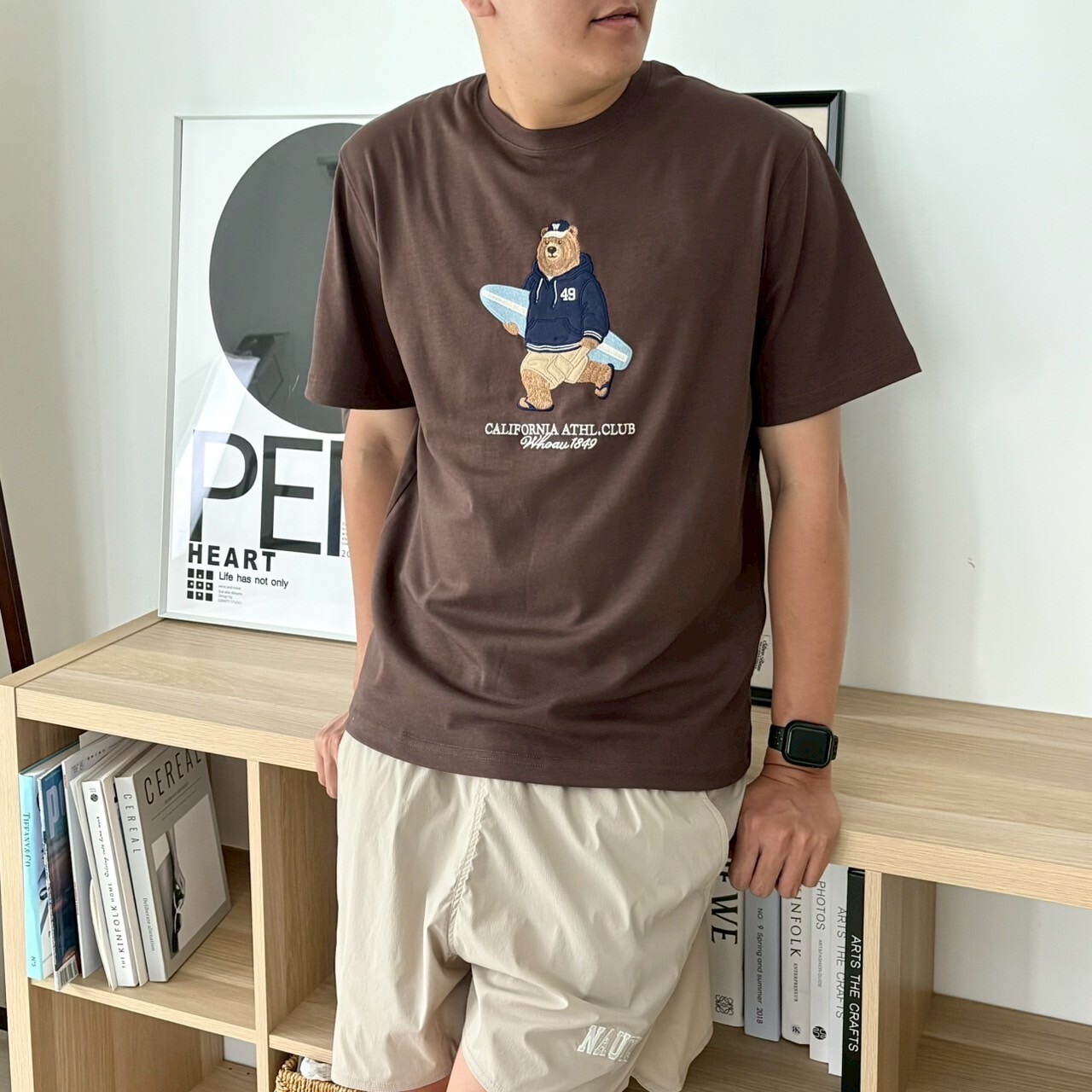 韓國WHO.A.U Steve Patch Short Sleeve T-shirt 短TEE