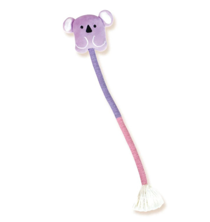 CattyMan Cute Long Tail Chew Rope Koala With Silvervine