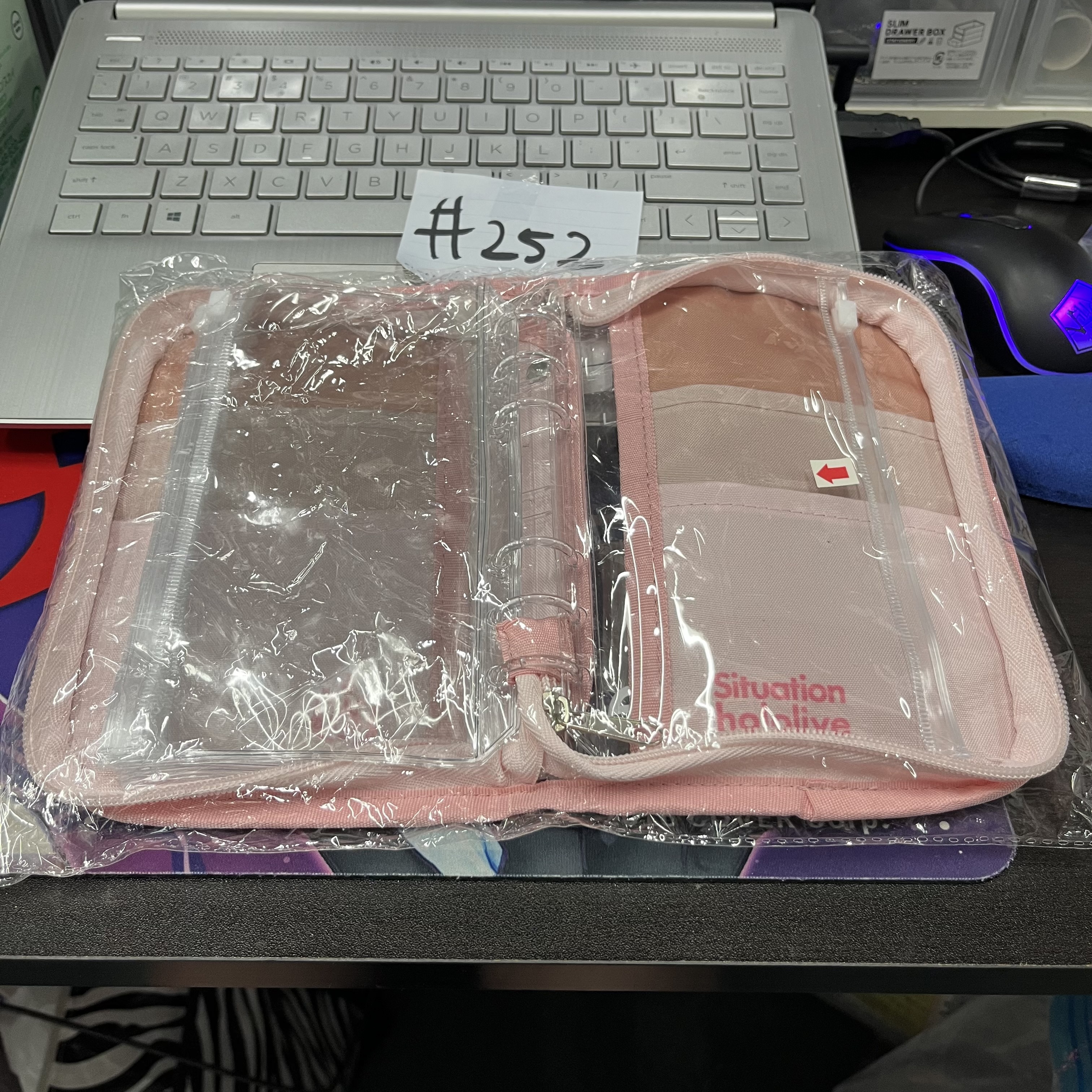 HOLOLIVE 百鬼  收納袋  travel pack USED #252