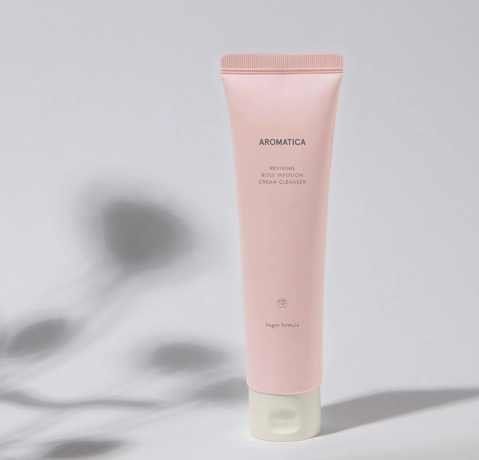 【預購】AKR062110 Aromatica 煥活玫瑰煥顏潔面霜 145g (買一送一)