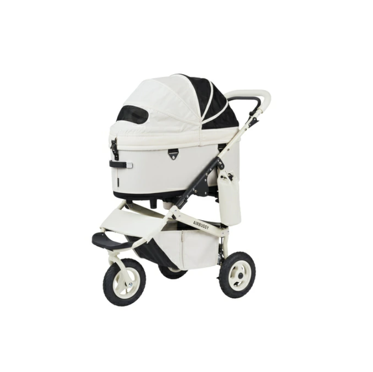 AirBuggy Dome3 Premier Large 高級寵物手推車20kg．IVORY WHITE