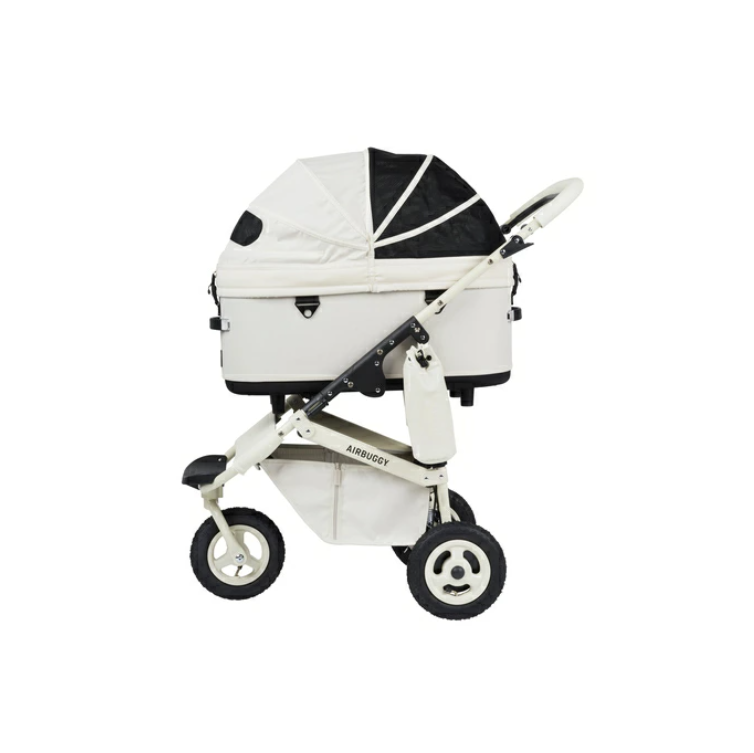 AirBuggy Dome3 Premier Large 高級寵物手推車20kg．IVORY WHITE