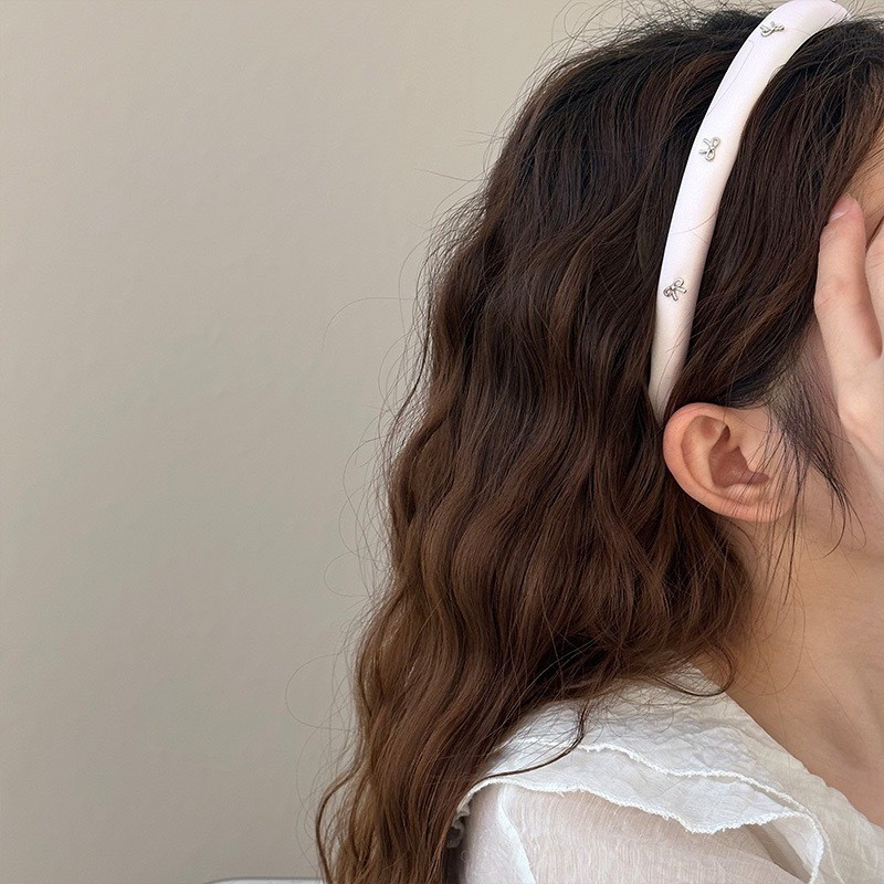 [2 FOR RM10] Elegant Tweed-Style Bow Headband