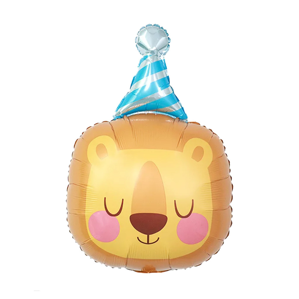 動物單品丨生日帽小獅子