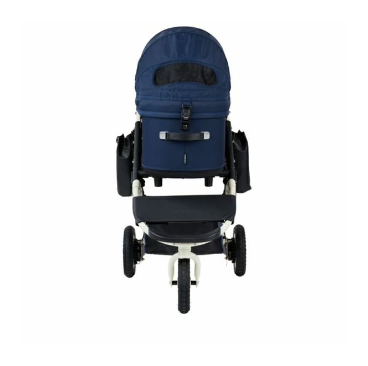 AirBuggy Dome3 Premier Large 高級寵物手推車 12kg．NAVY BLUE