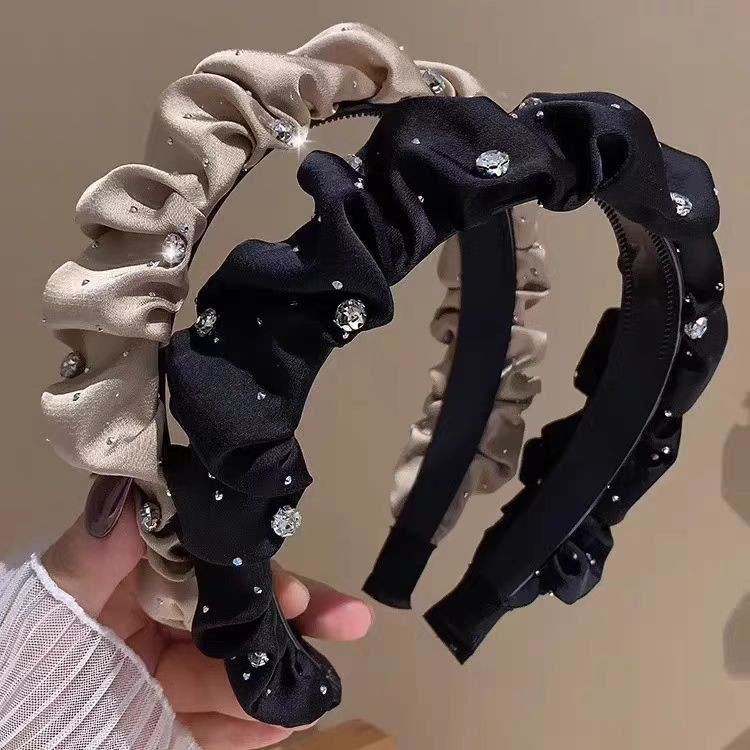 Ruffled Baby's Breath High-Volume Headband