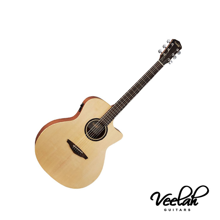 Veelah V1-GACM 雲杉木 面單板 木吉他 含原廠袋【又昇樂器.音響】