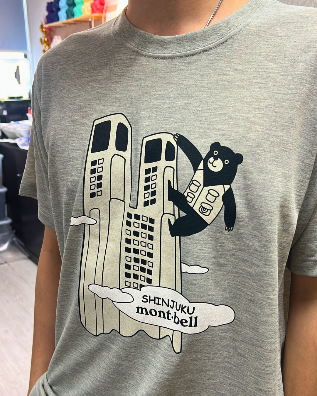 Montbell Wickron T Shinjuku 新宿地域限定版 1504538 透氣快乾 T-Shirt