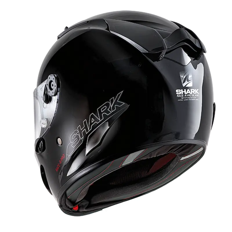 SHARK RACE-R PRO Blank 亮光黑 素色