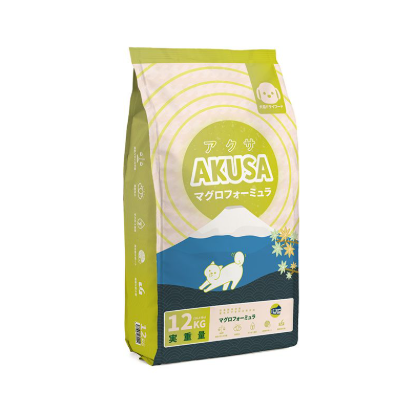 AKUSA Adult Dog Dry Food．Tuna 12kg